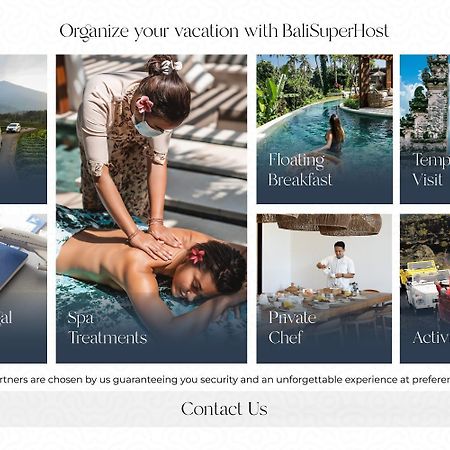 Villa Luna Lotus By Balisuperhost Ubud Exterior foto